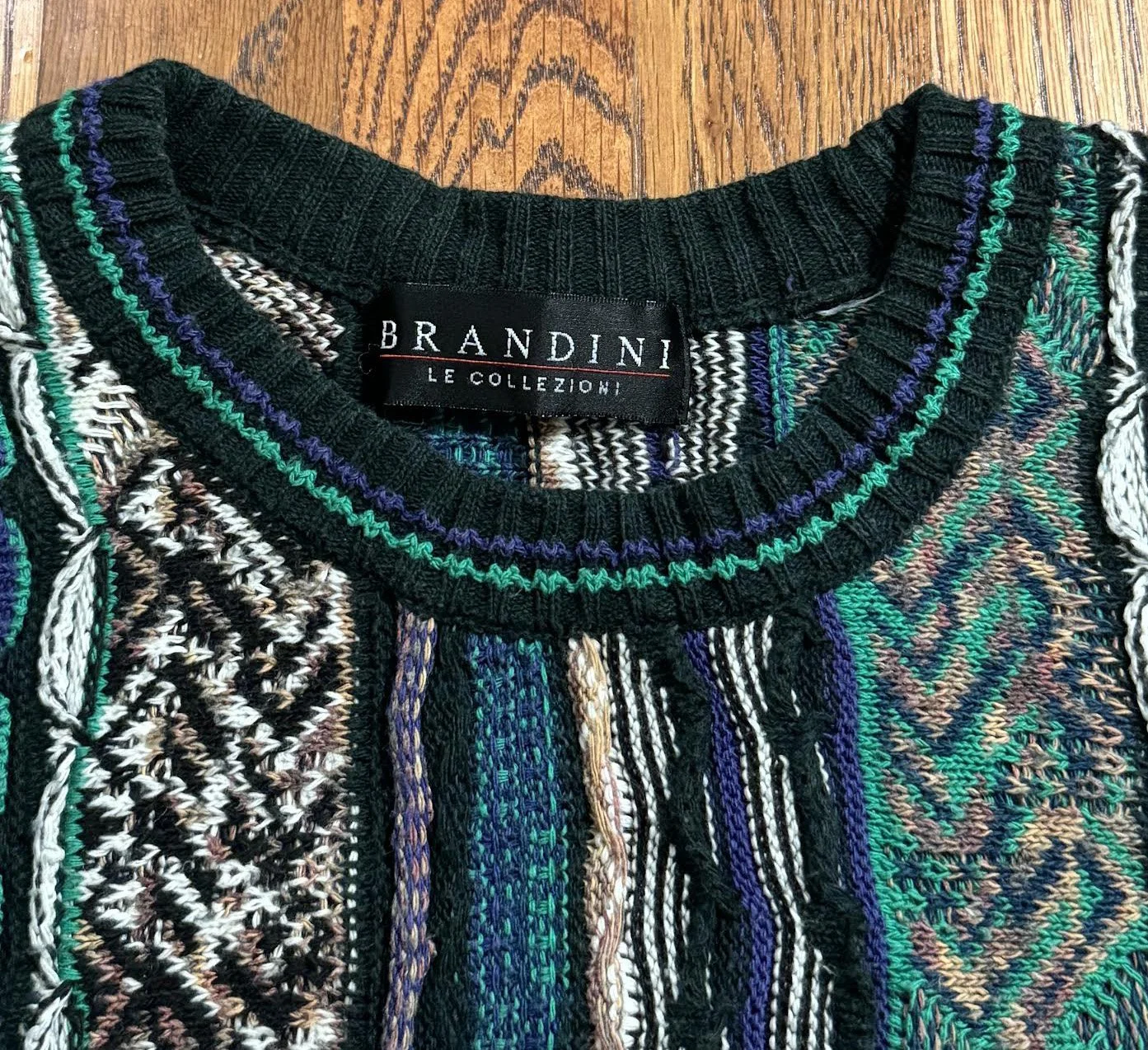 Vintage Brandini Le Collezioni Colorful Sweater (Size L